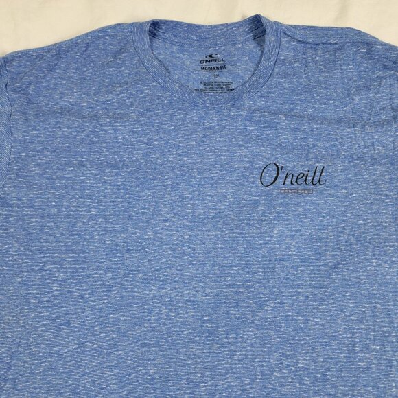 ONeill Mens Blue Large Modern Fit Short Sleeve T Shirt Casual Athletic Outdoors - Picture 3 of 8